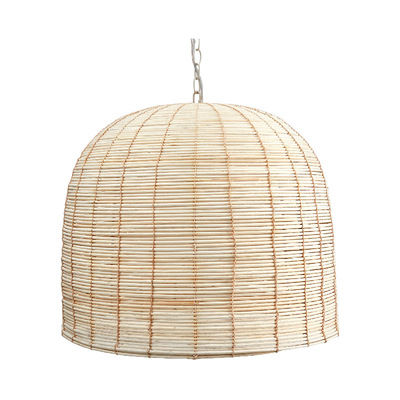 Natural rattan lampshade